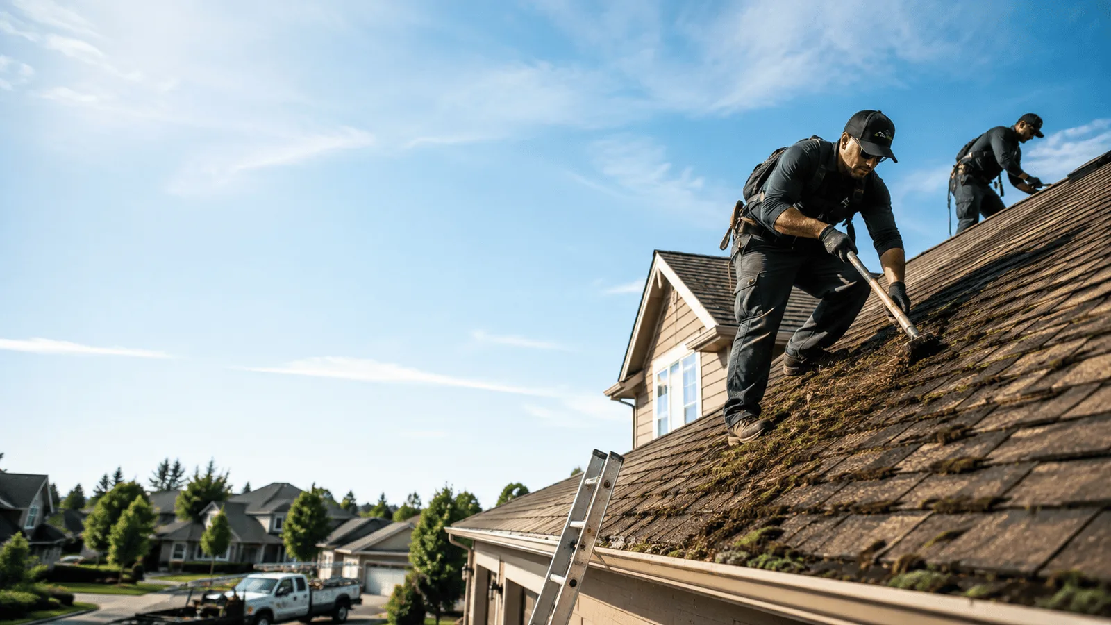 Roof Moss Removal in Pineville, SC near me